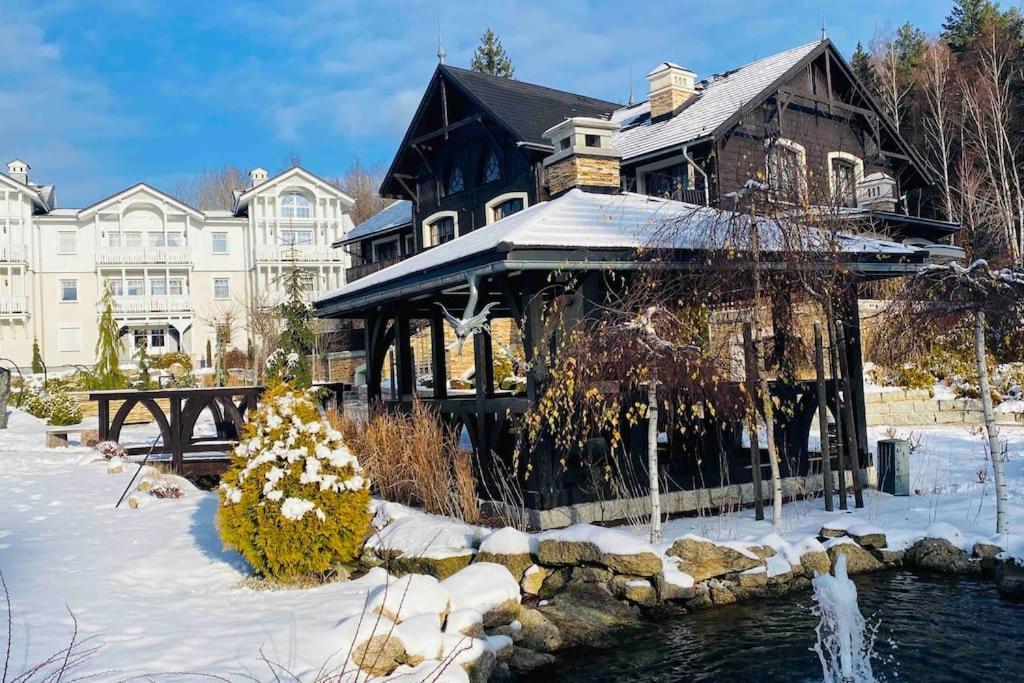 Dolina Wikingow-Apartament Suite Z Tarasem W Ogrodzie, Miejscem W Garazu I Dostepem Do Strefy Wellness Szklarska Poreba Exterior photo