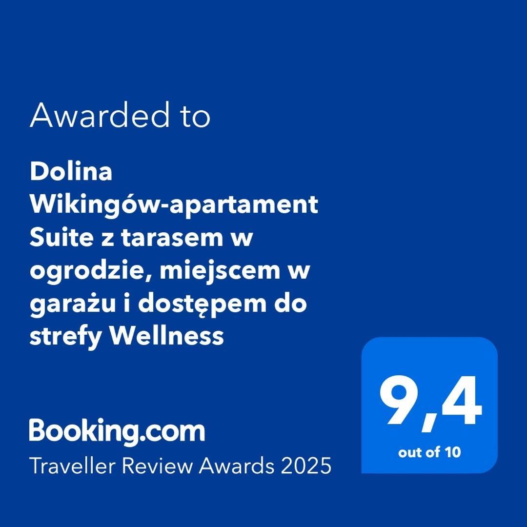 Dolina Wikingow-Apartament Suite Z Tarasem W Ogrodzie, Miejscem W Garazu I Dostepem Do Strefy Wellness Szklarska Poreba Exterior photo